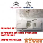 Peugeot 307 Supporto Sinistro Paraurti Posteriore Nuovo Originale 7414aj 7414.aj